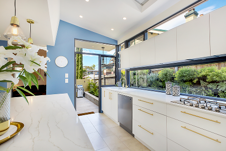 Refined residential interior renovation